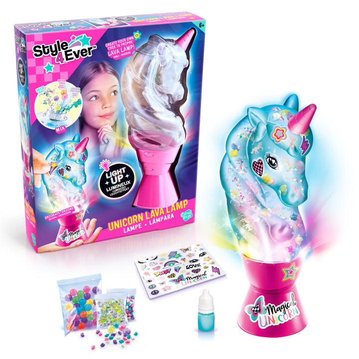 Canal Toys Bastelset Einhorn Lavalampe (Vulkan) – ab 6 Jahren