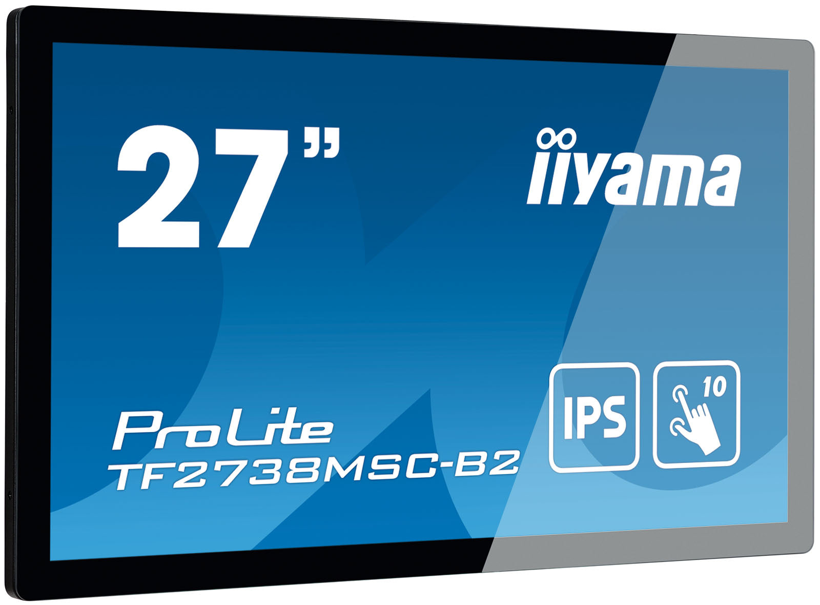 iiyama TF2738MSC-B2 – 27" Touch, 1920 × 1080 (Full HD), IPS