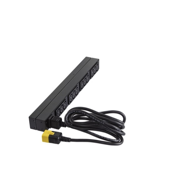 APC Rack-PDU Basic, einphasig, 12× IEC C13, 16 A, Stecker IEC C20, 1U horizontal, 3,7 kW
