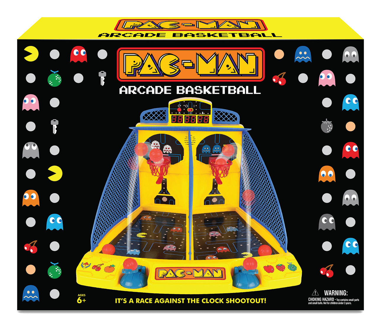 Sombo Pac-Man Elektron. Basketball – Brettspiel, 1–2 Spieler, ab 6 Jahren, 20 Min., mehrsprachig