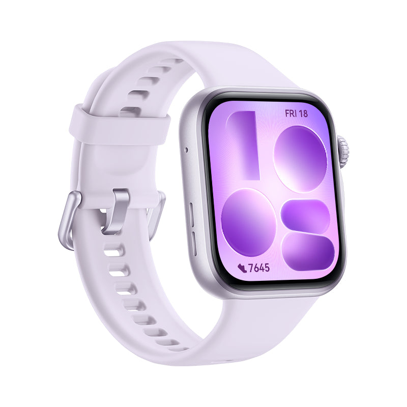 Huawei Watch Fit 5 43 mm GPS – Aluminium Violett, Sportarmband, 50 m, für iPhone