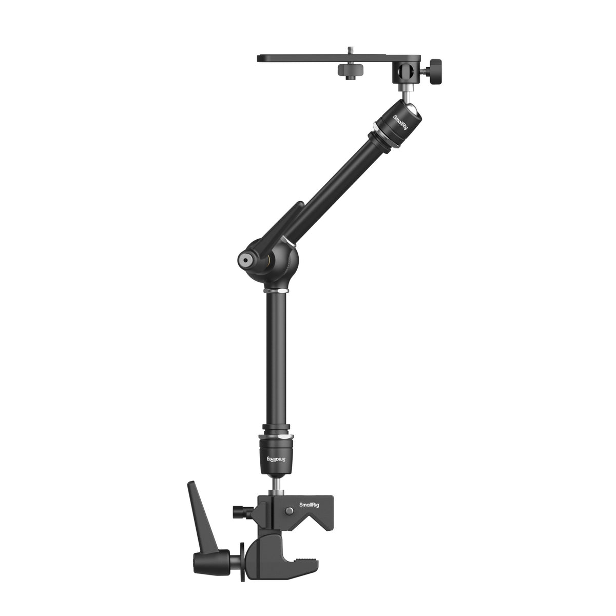 SmallRig 4862 Super Clamp Kit – Halterung mit Magic Arm, 52,4 cm, bis 3 kg, 2-teilig – Aluminium/Schwarz