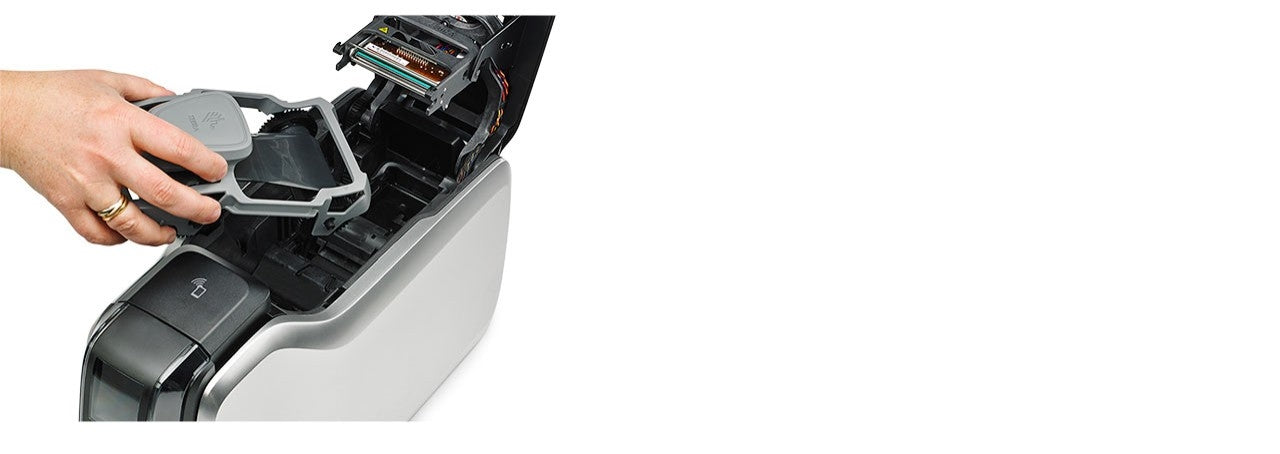 Zebra ZC300 – Kartendrucker, Thermotransfer, 300 dpi, für PVC-Karten (Magnetstreifen ISO 7811), USB, LAN