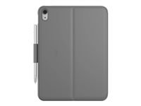 Logitech Slim Folio Tablet- & Notebook-Tasche – für iPad (10. Generation), Stossschutz, Grau