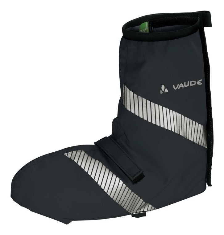 VAUDE Luminum Gamaschen – 44–46 – Schwarz, Polyester (recycelt), PU-beschichtet