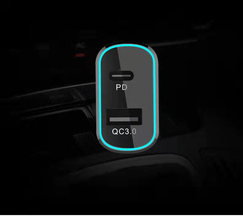 CoreParts Auto-Ladegerät 78 W – USB-C×1 – PD 3.0, QC 3.0 – für Laptop, Tablet & Smartphone mit USB-C