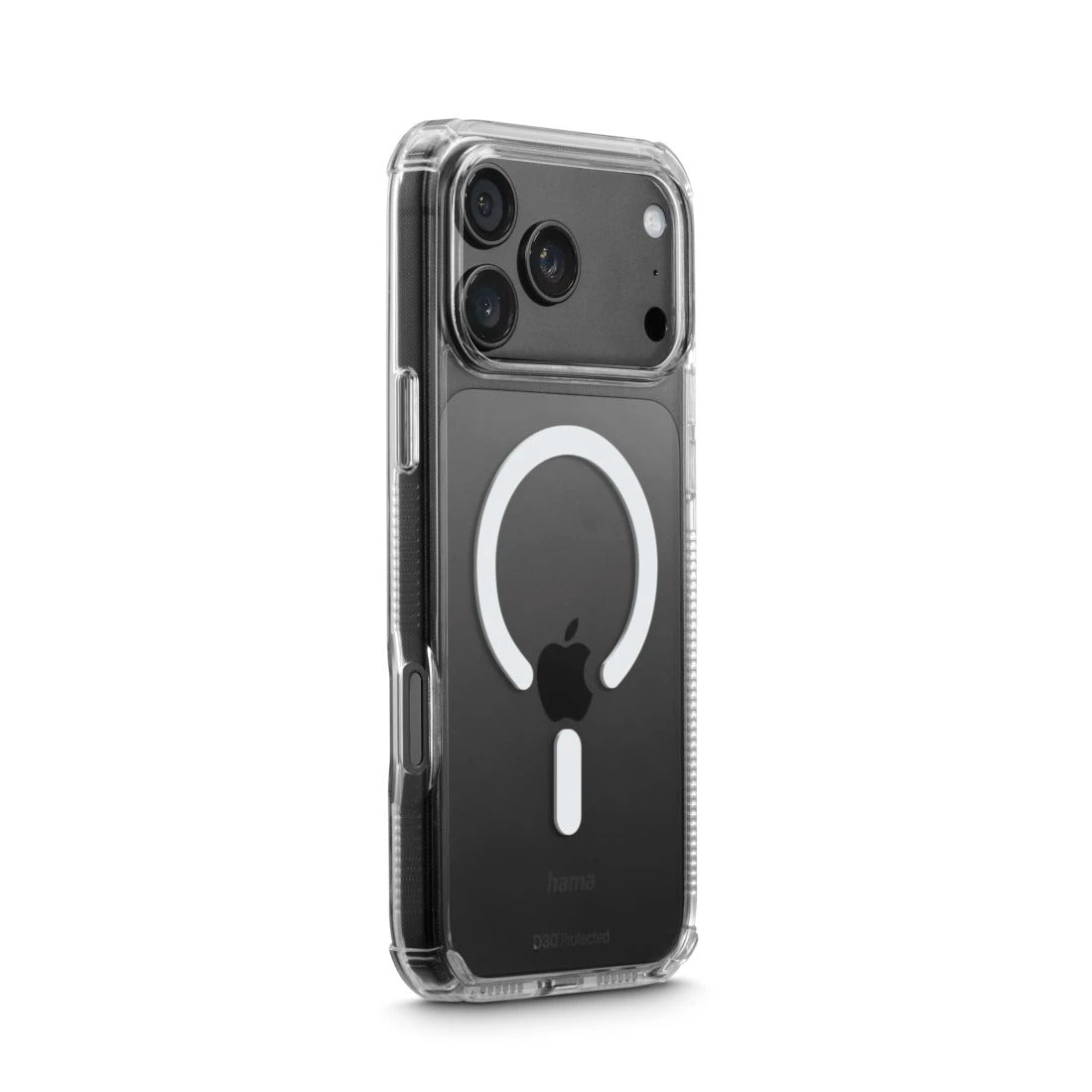 Hama Extreme Protect Backcover – für Apple iPhone 17 Pro Max/18 Pro Max, MagSafe, D3O+PC, Transparent