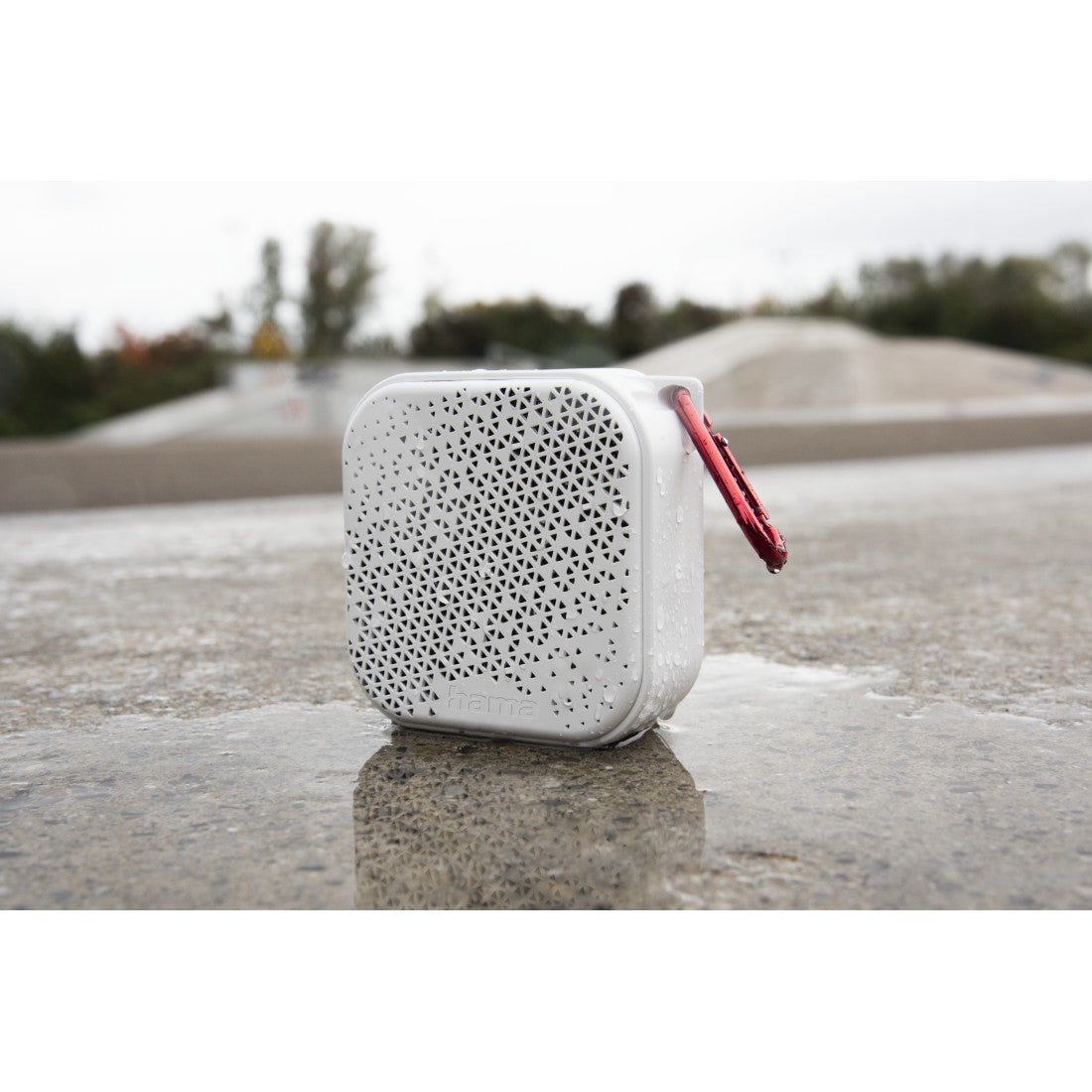 Hama Pocket 3.0 – Bluetooth-Lautsprecher – 4 W, IP67, 14 h – Weiss