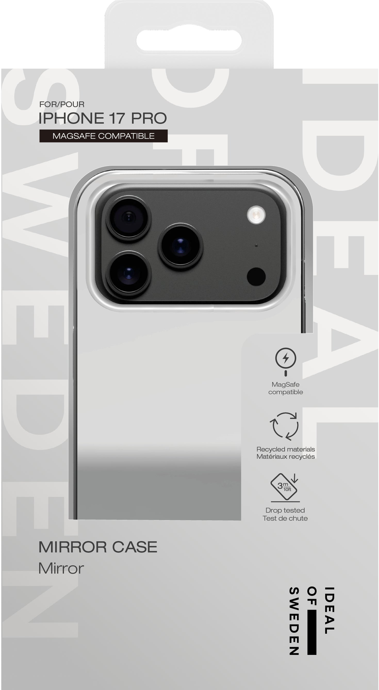Ideal of Sweden – Backcover – für Apple iPhone 17 Pro – Mirror – TPU/PC – MagSafe-kompatibel