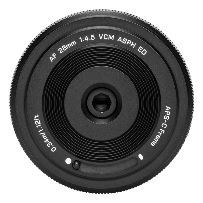 VILTROX AF 28 XF Objektiv – 28 mm f/4,5 – für Fujifilm X – Vollformat, Pancake, 60 g