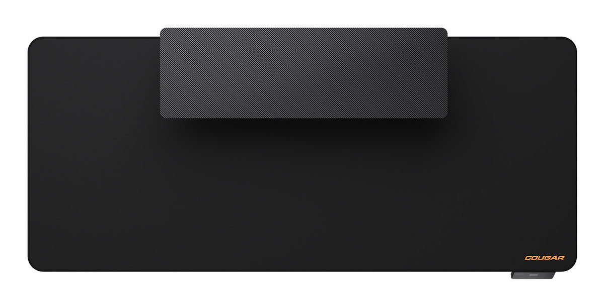 COUGAR Gaming COUGAR E-Star 140 – Höhenverstellbarer Tisch, 140 × 60 cm, elektrisch, 72–117 cm, 60 kg, schwarz, Kohlefaser/s