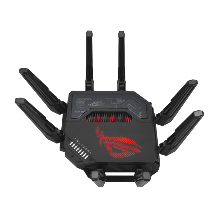 ASUS GT-BE98 – Wi-Fi 7 Router, Quadband (2,4/5/5/6 GHz), 11,5 Gbit/s, 10GbE, USB 3.0, Schwarz