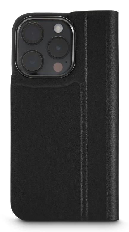 Hama Booklet-Hülle – für Apple iPhone 16 Pro Max – schwarz – Kunstleder – mit Kartenfach, Magnetverschluss