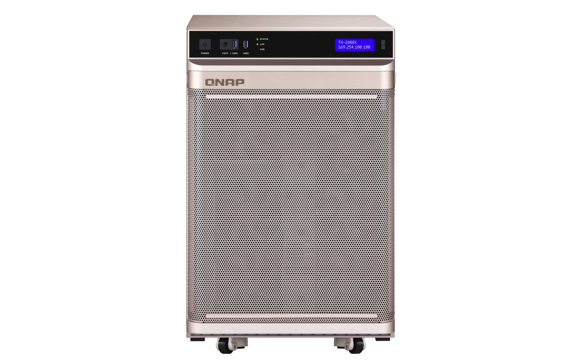 QNAP TS-2888X W-2145-256G Speichergerät – 28-Bay, Intel Xeon W-2145, 256 GB DDR4 ECC (max. 512 GB)