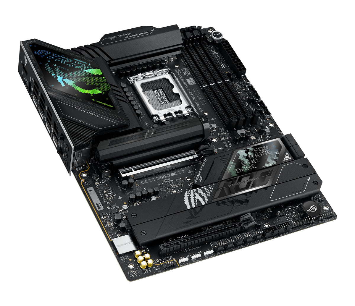 ASUS ROG STRIX Z890-F GAMING WIFI – Mainboard – LGA 1851, Intel Z890, ATX, DDR5