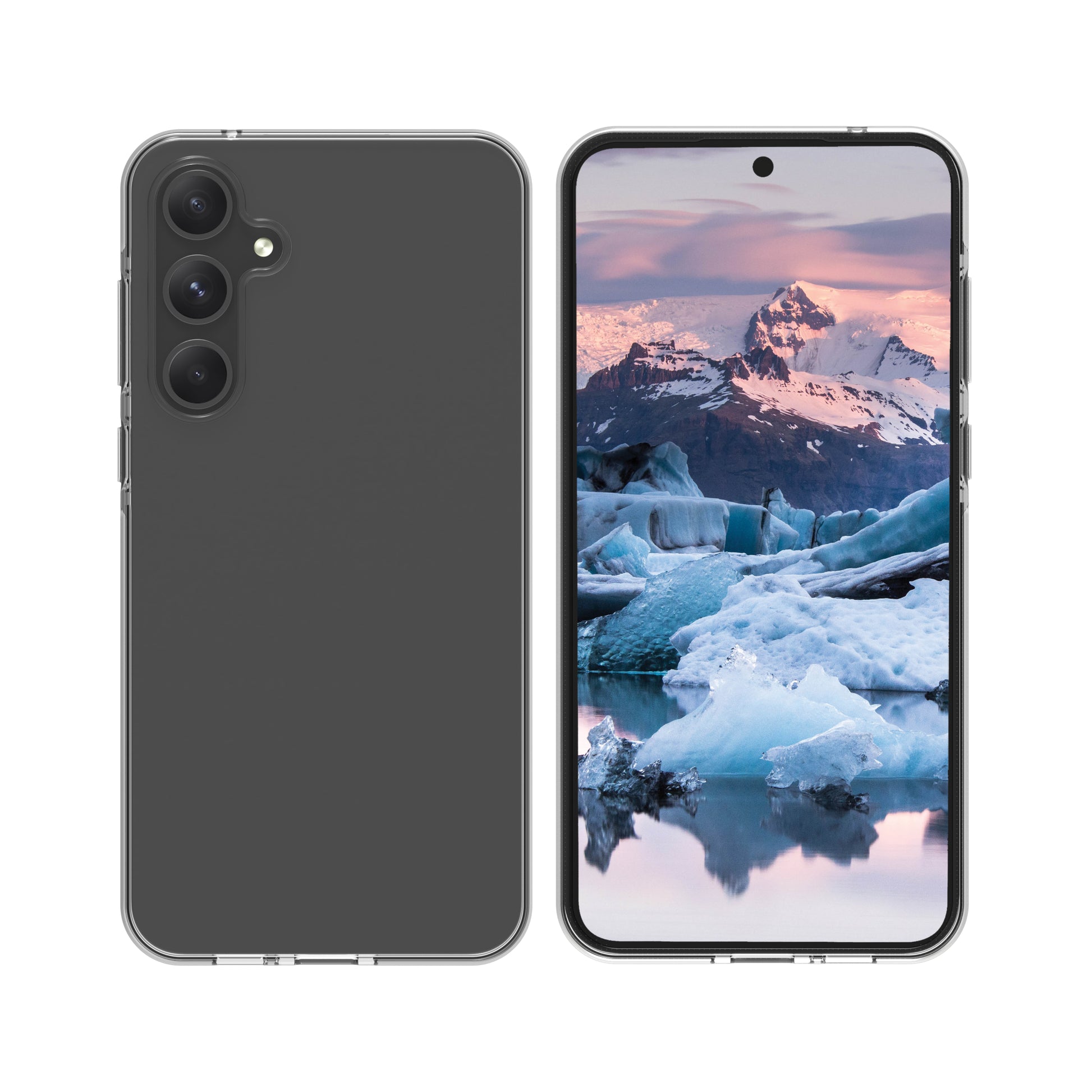 dbramante1928 Greenland Backcover – für Samsung Galaxy A55 5G, Kunststoff, Transparent, Kabelloses Aufladen