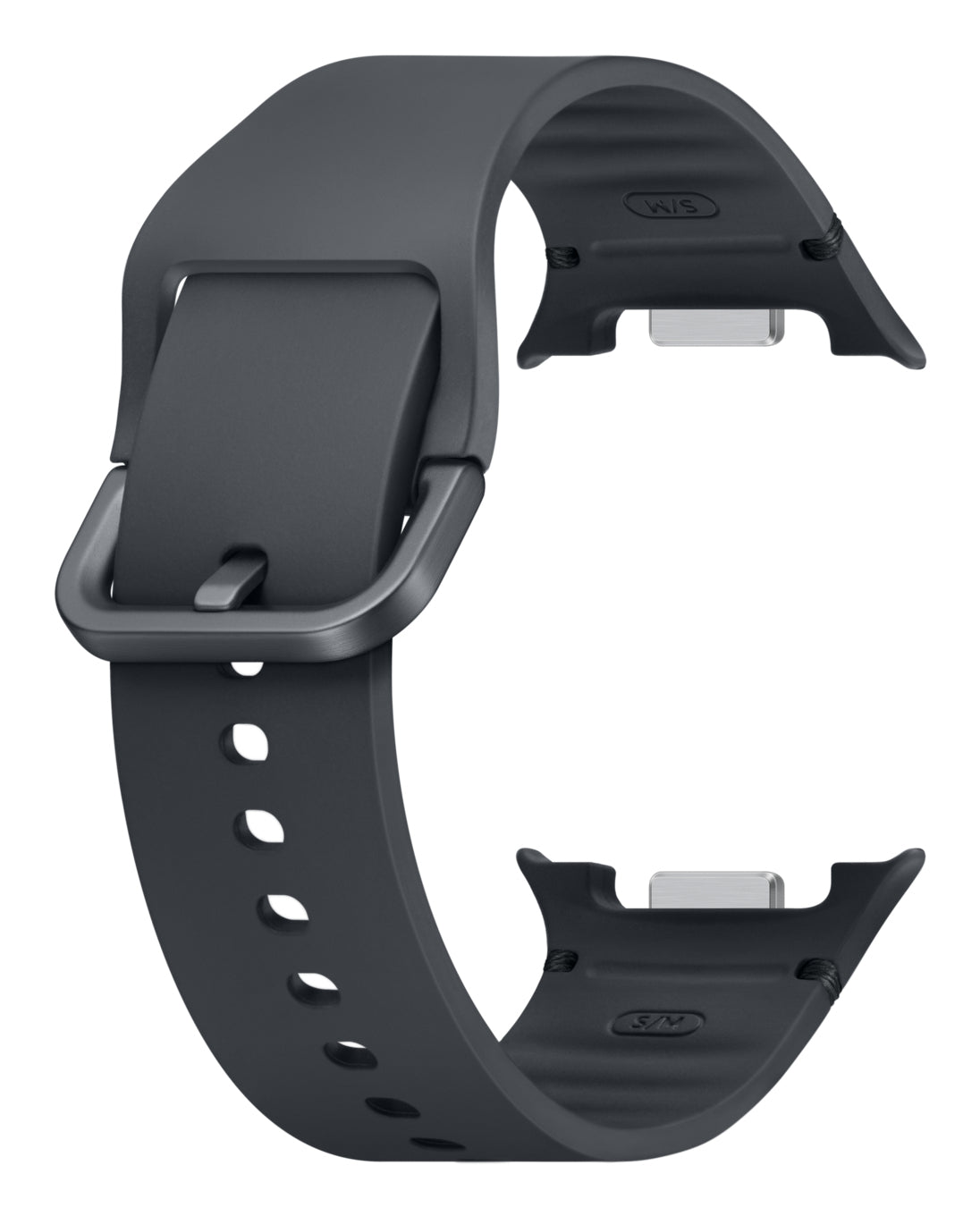 Samsung Armband – für Samsung Watch 8 Sport, Dunkelgrau, S/M, Sportarmband