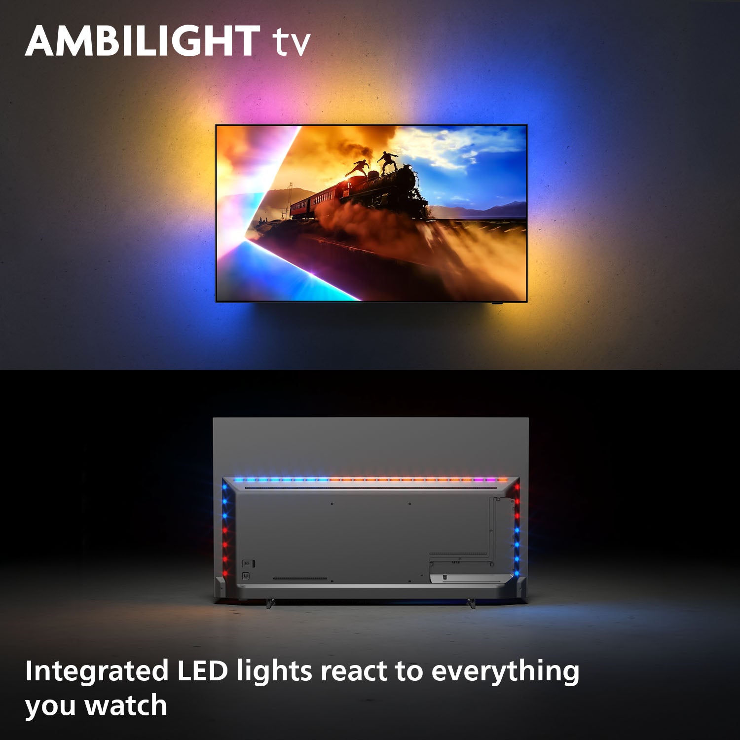 Philips 55OLED760/12 – 55" OLED UHD 4K, Titan OS, Ambilight (2025)