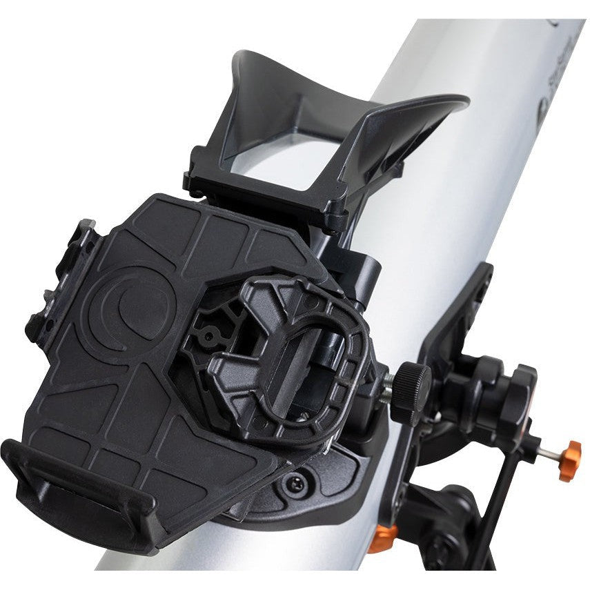 Celestron StarSense Explorer LT 80AZ – Refraktor, 80 mm, 900 mm Brennweite, azimutal, silber