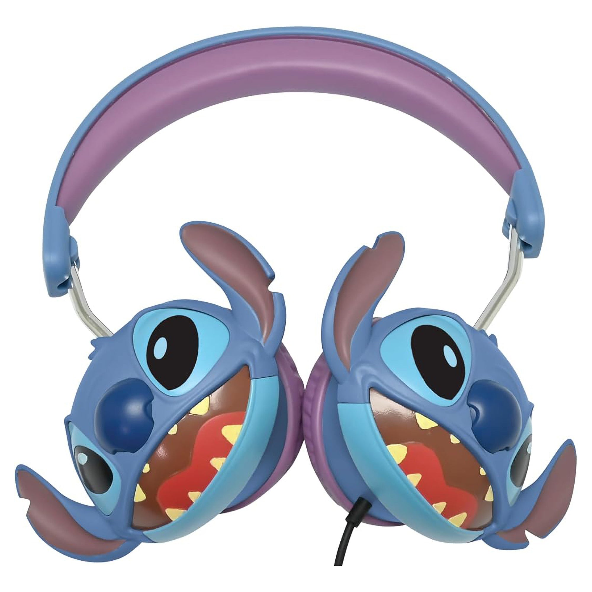 Lexibook Disney Stitch HP015D Kinderkopfhörer – On-Ear, Kabelgebunden, 3,5 mm Klinke, 85 dB Lautstärkebegrenzung, Blau