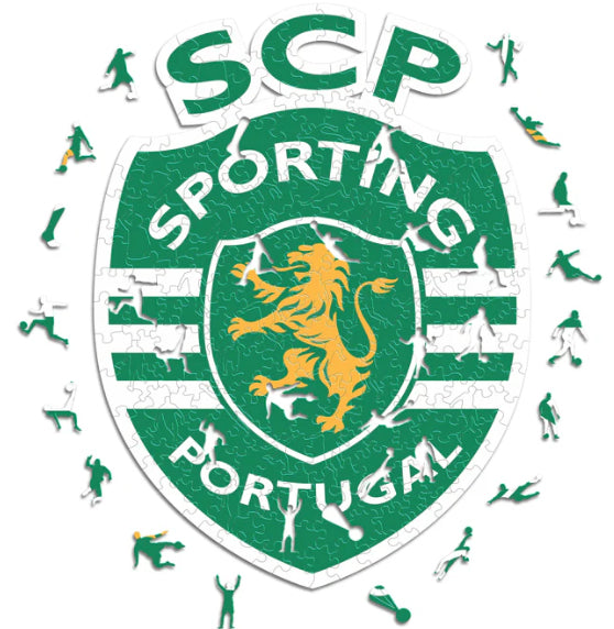 Iconic Puzzles Sporting CP - Logo – Logikspiel, 1 Spieler, ab 14 Jahren, mehrsprachig