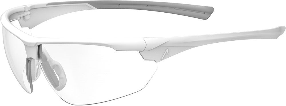 ACE Schutzbrille Evo – Transparent/Weiss, Polycarbonat, Nebelsicher, EN166, für Brillenträger