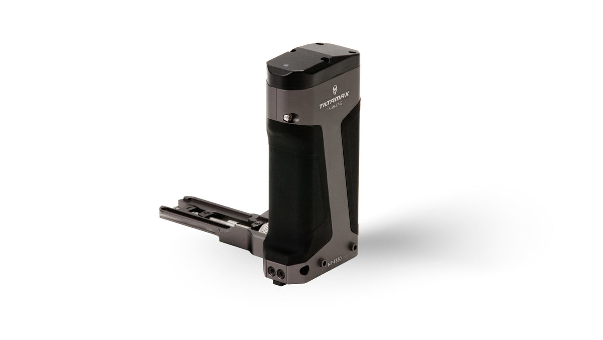 Tilta TA-SH4-57-G Side Power Handle – mit NP-F570 – für BMPCC 4K/6K, Panasonic GH Serie, Nikon Z6/Z7 und andere