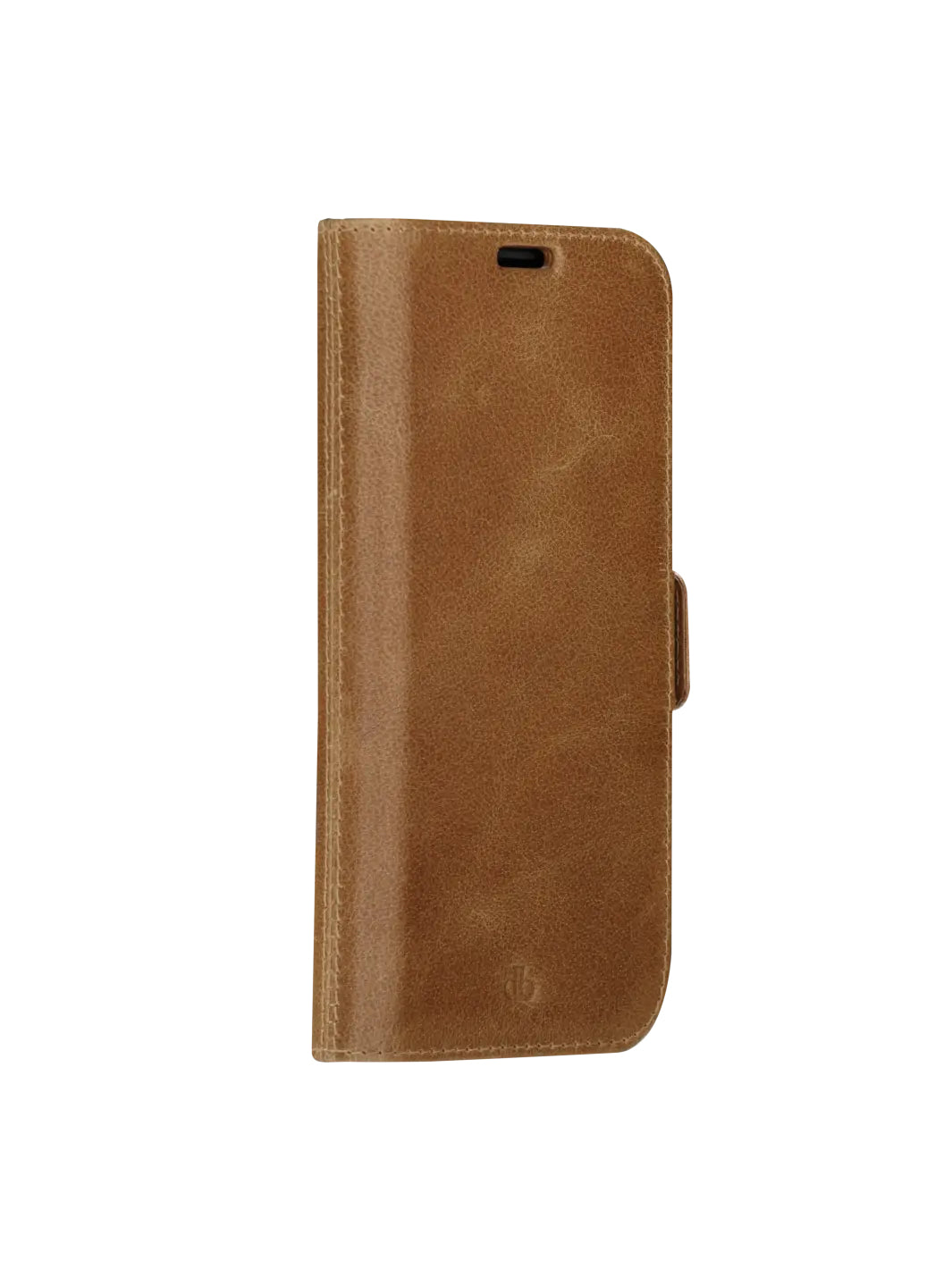 dbramante1928 Copenhagen Wallethülle – für Apple iPhone SE/8/7, mit Ständer, 3 Kartenfächer, Leder, Beige