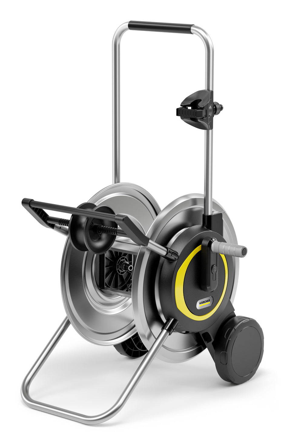 Kärcher HT 6 M Schlauchwagen – manuell, mit 2 Rädern, schwarz, B 475 × H 896 × T 565 mm