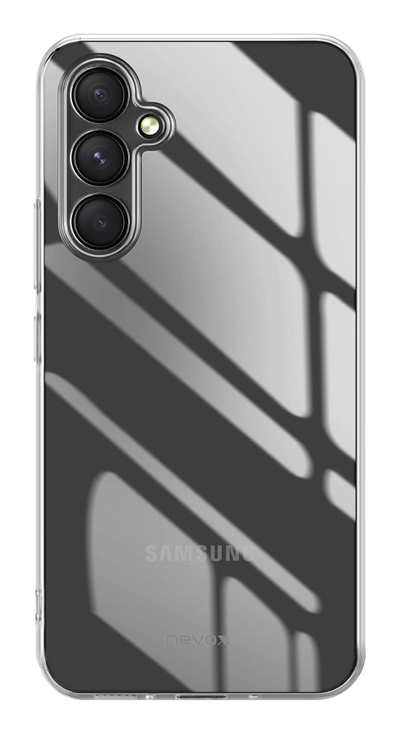nevox StyleShell Flex – Backcover – für Samsung Galaxy A57 (5G), TPU, Transparent, kratzresistent