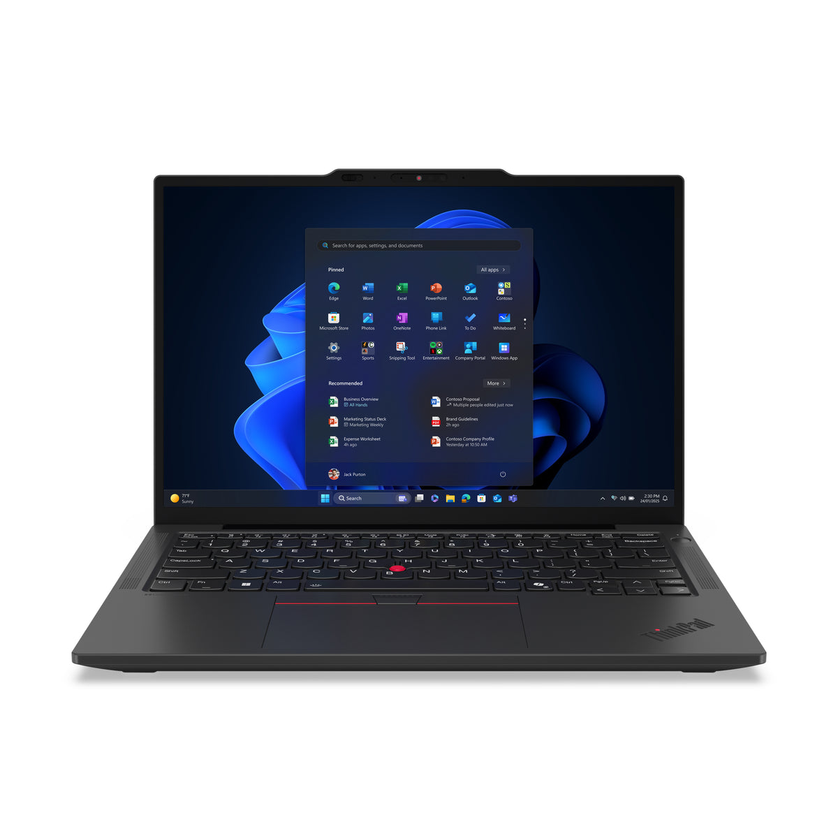 Lenovo ThinkPad X13 Gen 6 – 13,3" WUXGA, Core Ultra 5 225U, 16 GB, 512 GB SSD, Win 11 Pro