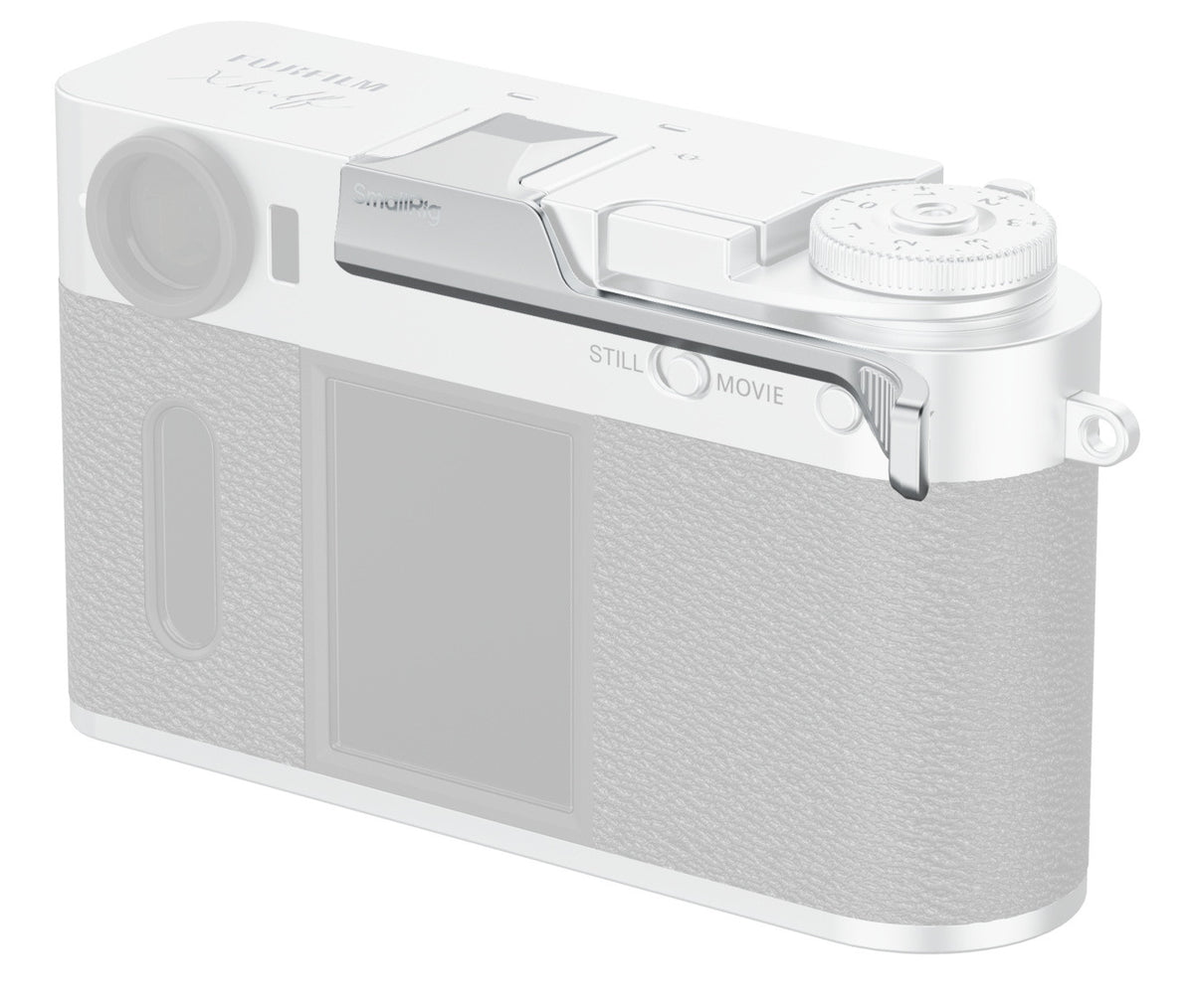 SmallRig 5221 Daumengriff – für Fujifilm X-Half – Silber