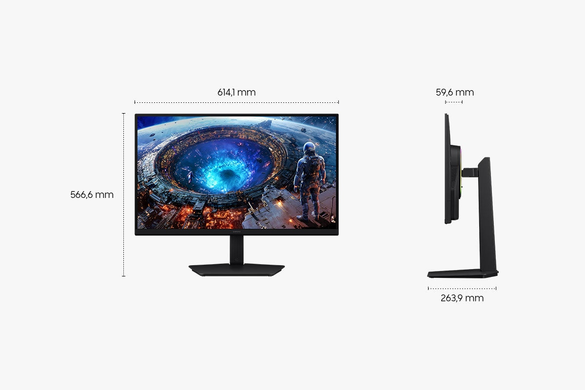 Samsung G80Hf – 27", 5120 × 2880, IPS, 360 Hz, HDR10+ Gaming