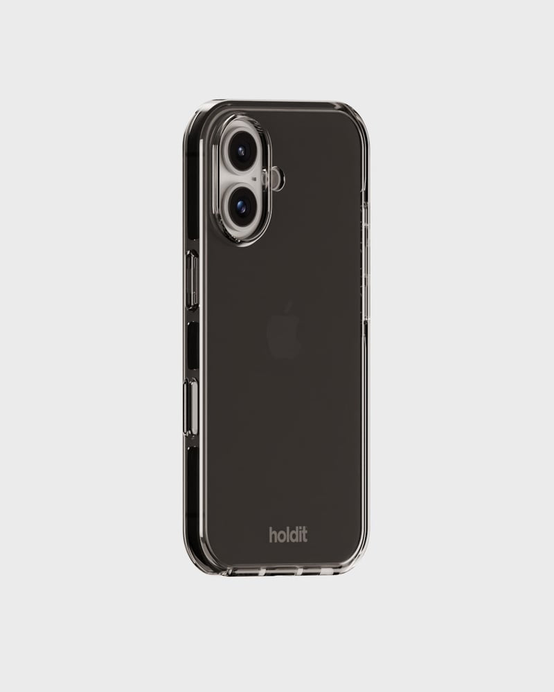 Holdit – Backcover – für Apple iPhone 16 – schwarz – TPU