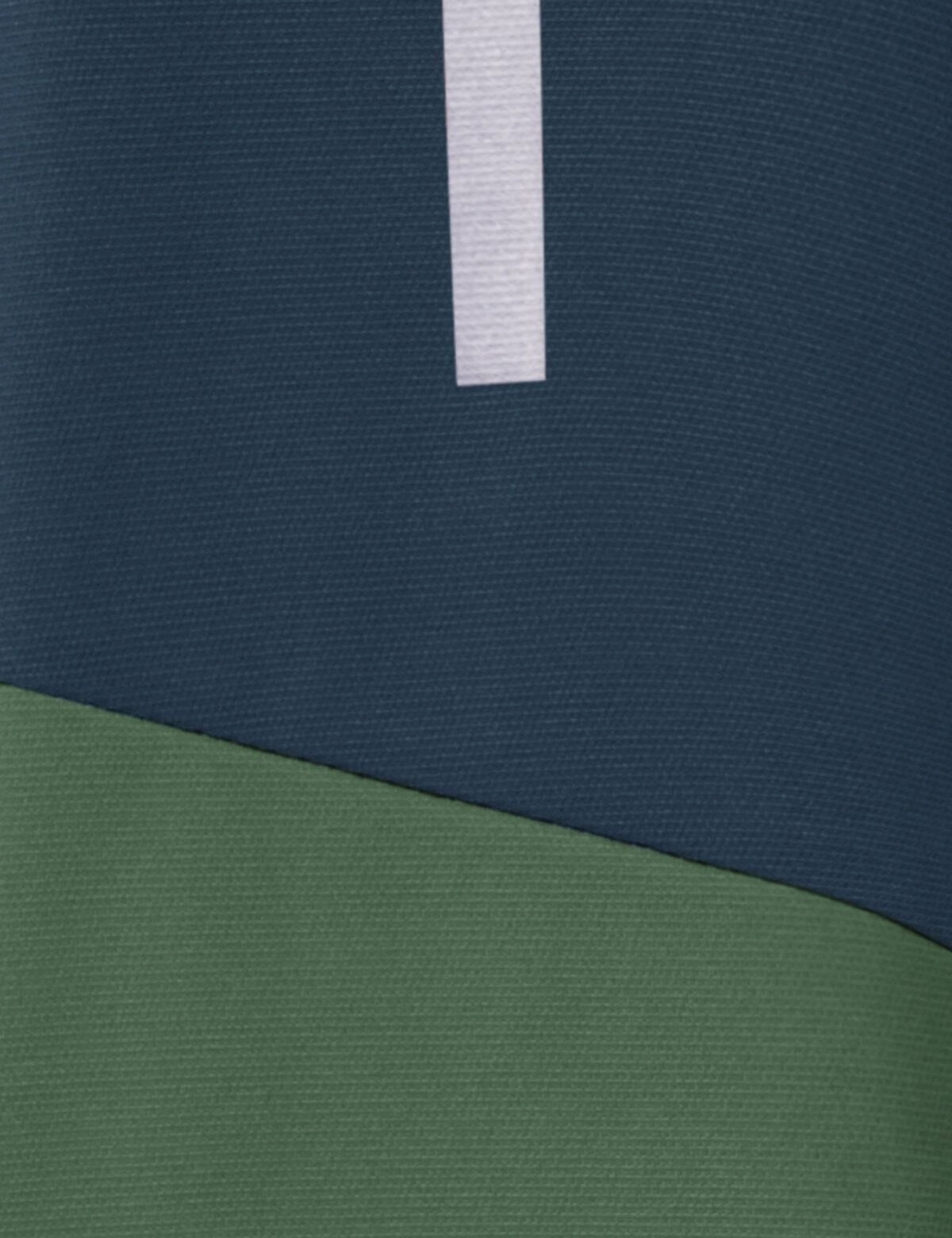 VAUDE T-Shirt Moab II – 134-140 – Grün, 100% Polyester (78% recycelt), Reflektoren