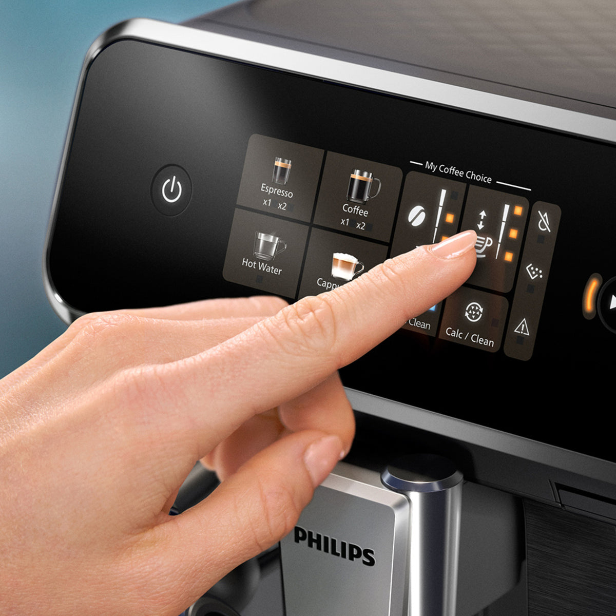 Philips Serie 2300 EP2334/10 Kaffeevollautomat – Milchtank, Keramik-Mahlwerk, Abnehmbarer Wassertank, Schwarz