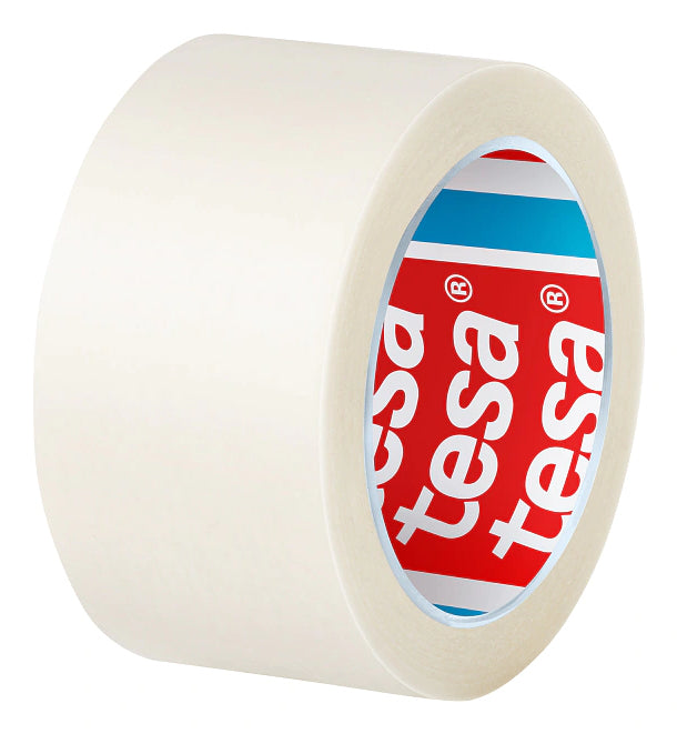 tesafilm PAPER Beschriftungs-/Abdeckband (Papier) – 19 mm × 10 m, transparent, 8 Rollen