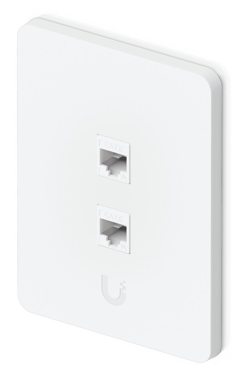 Ubiquiti Keystone-Modul RJ45, 2×RJ-45, 4er-Pack, Wandmontage, 88×118×9,6 mm – Weiss
