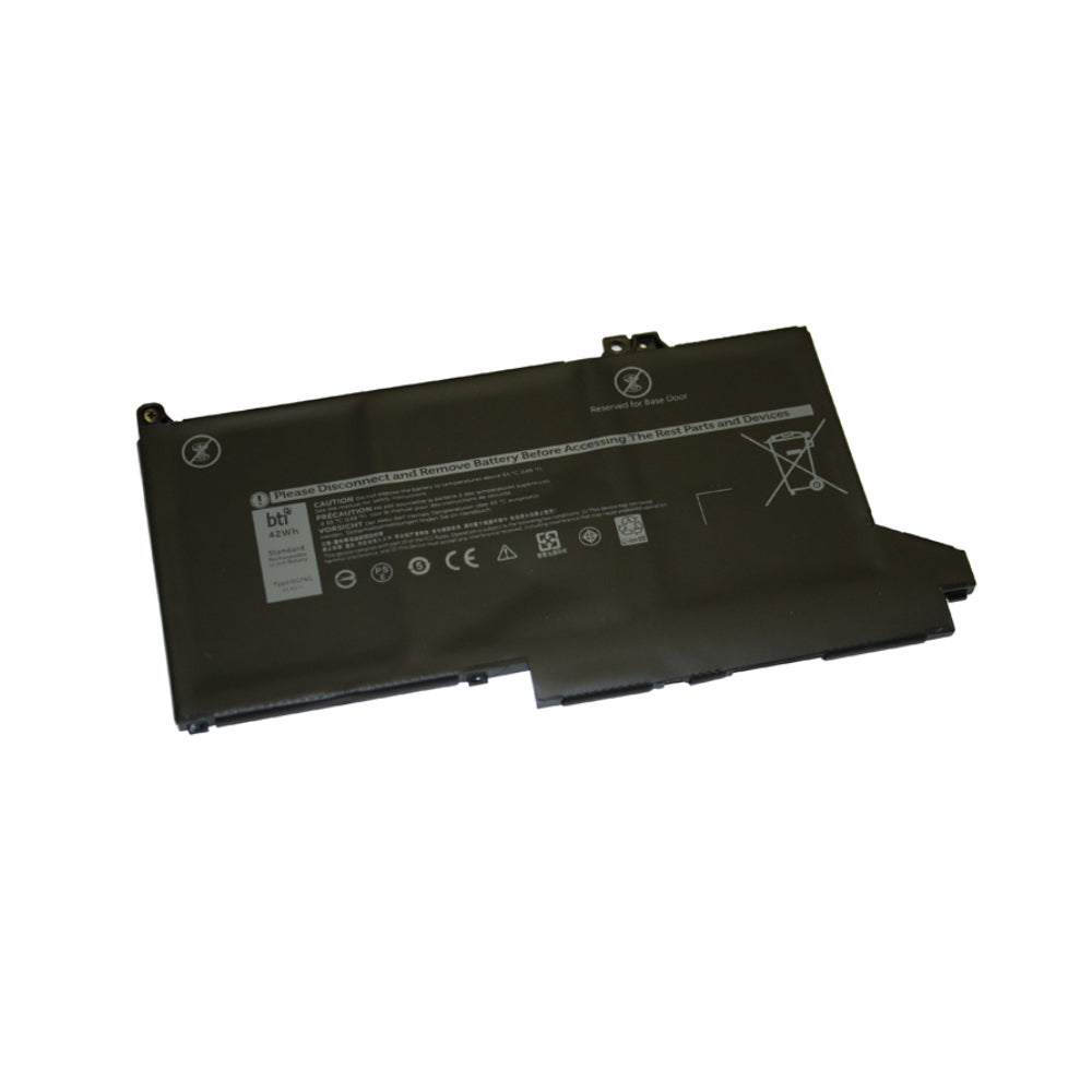 BTI Notebook-Akku – für Dell Latitude 5300/7300 – 42 Wh, 11,4 V (3 Zellen) – Schwarz