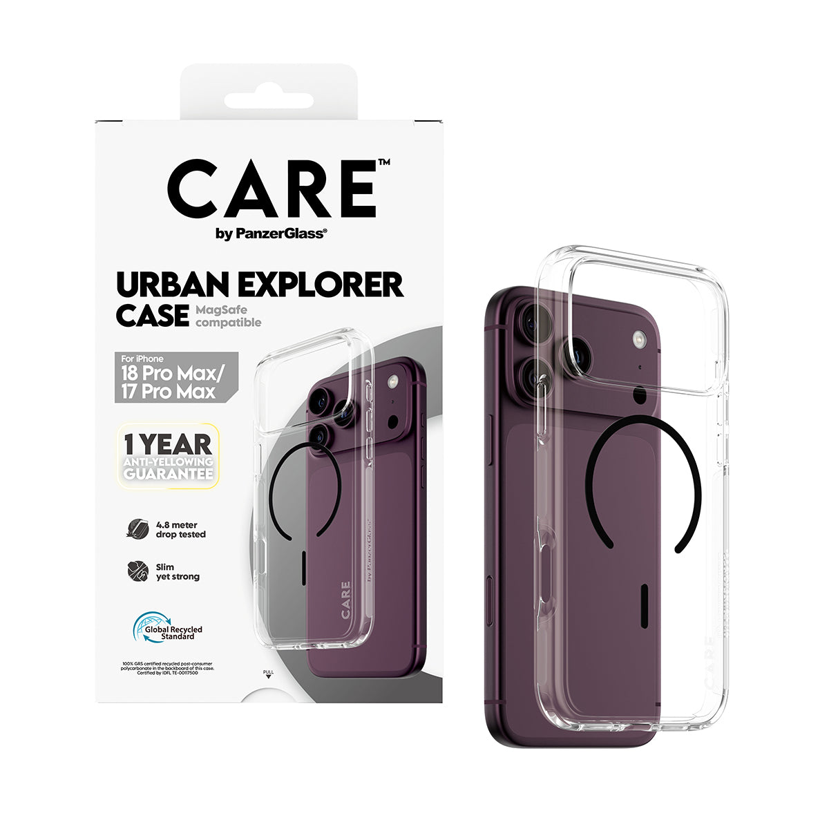 PanzerGlass CARE Urban Explorer Backcover – für Apple iPhone 18 Pro Max / iPhone 17 Pro Max