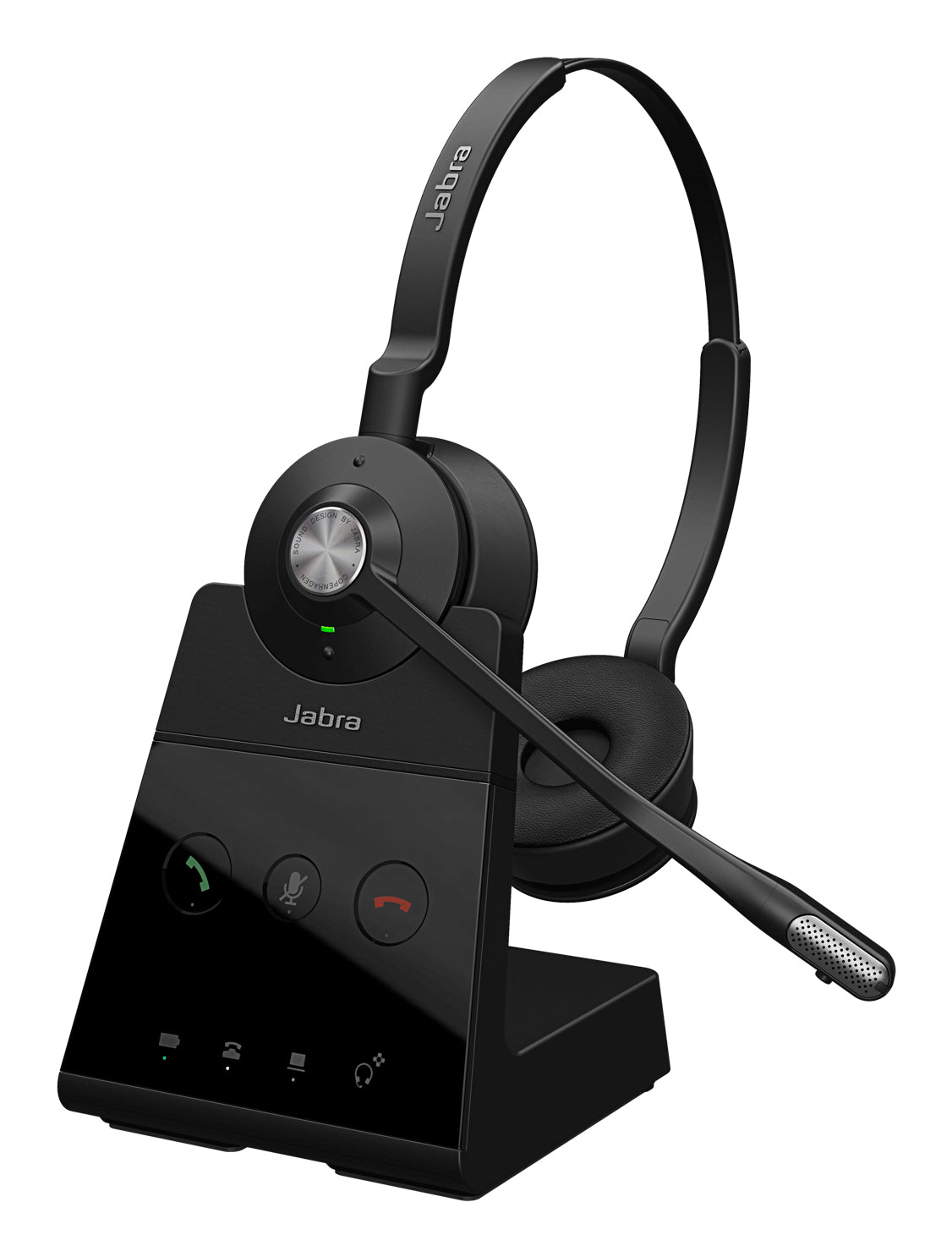 Jabra Engage 65 SE Stereo – Duo Headset – DECT – mit Basisstation – für Softphone/Deskphone