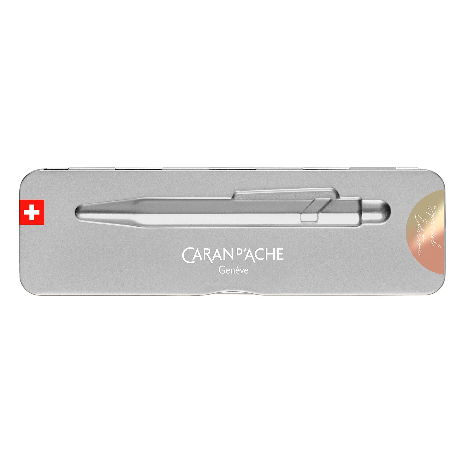 Caran d-Ache Kugelschreiber – Sonnenstein Rosa, Aluminium
