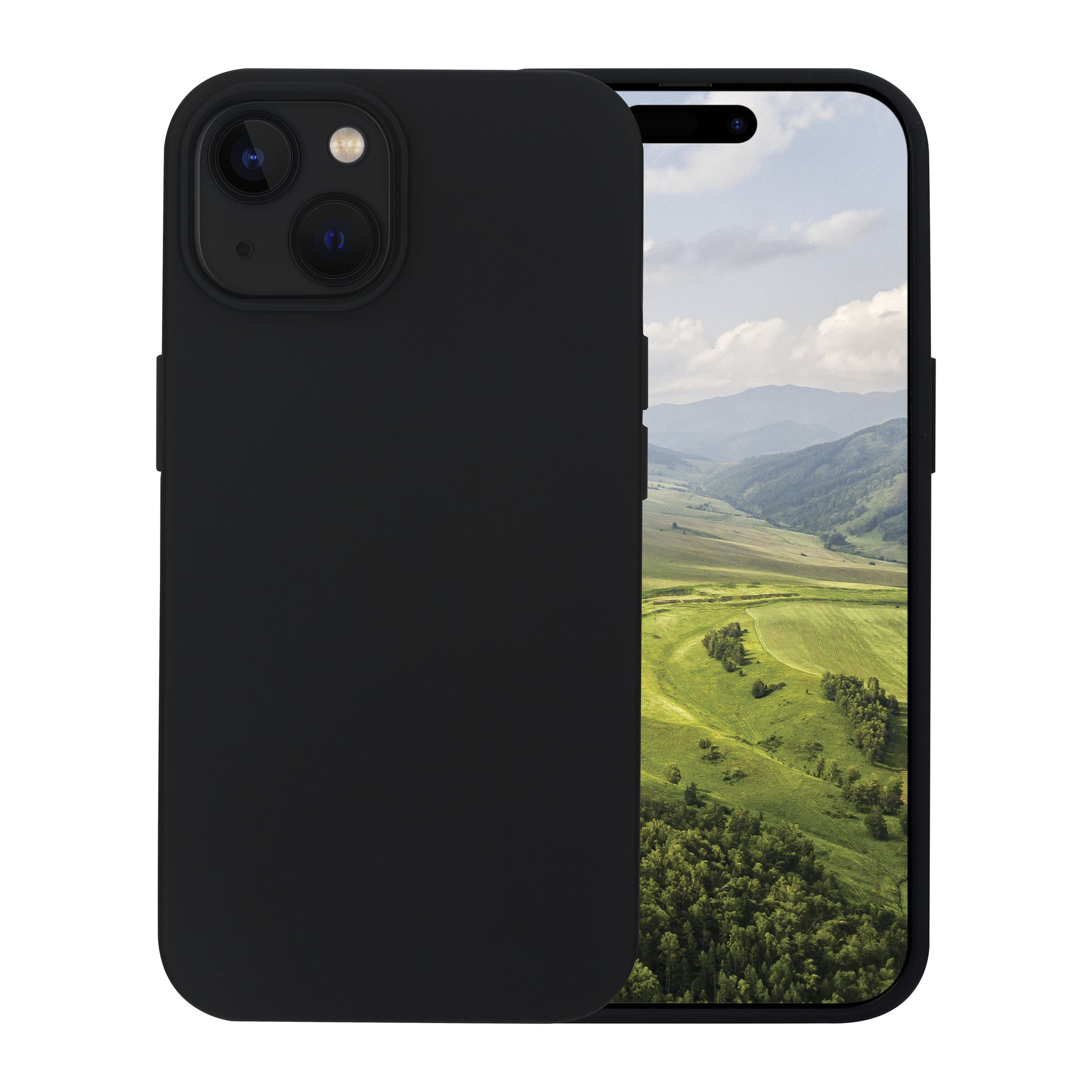 dbramante1928 Backcover Iceland D3O – für Apple iPhone 15 Plus – schwarz – MagSafe-kompatibel