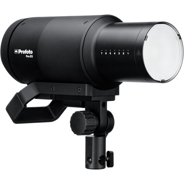 Profoto Pro-D3 1250 Duo Kit Studioblitz – 1250 Ws, Leitzahl 112, 56 W Lampenleistung – Schwarz