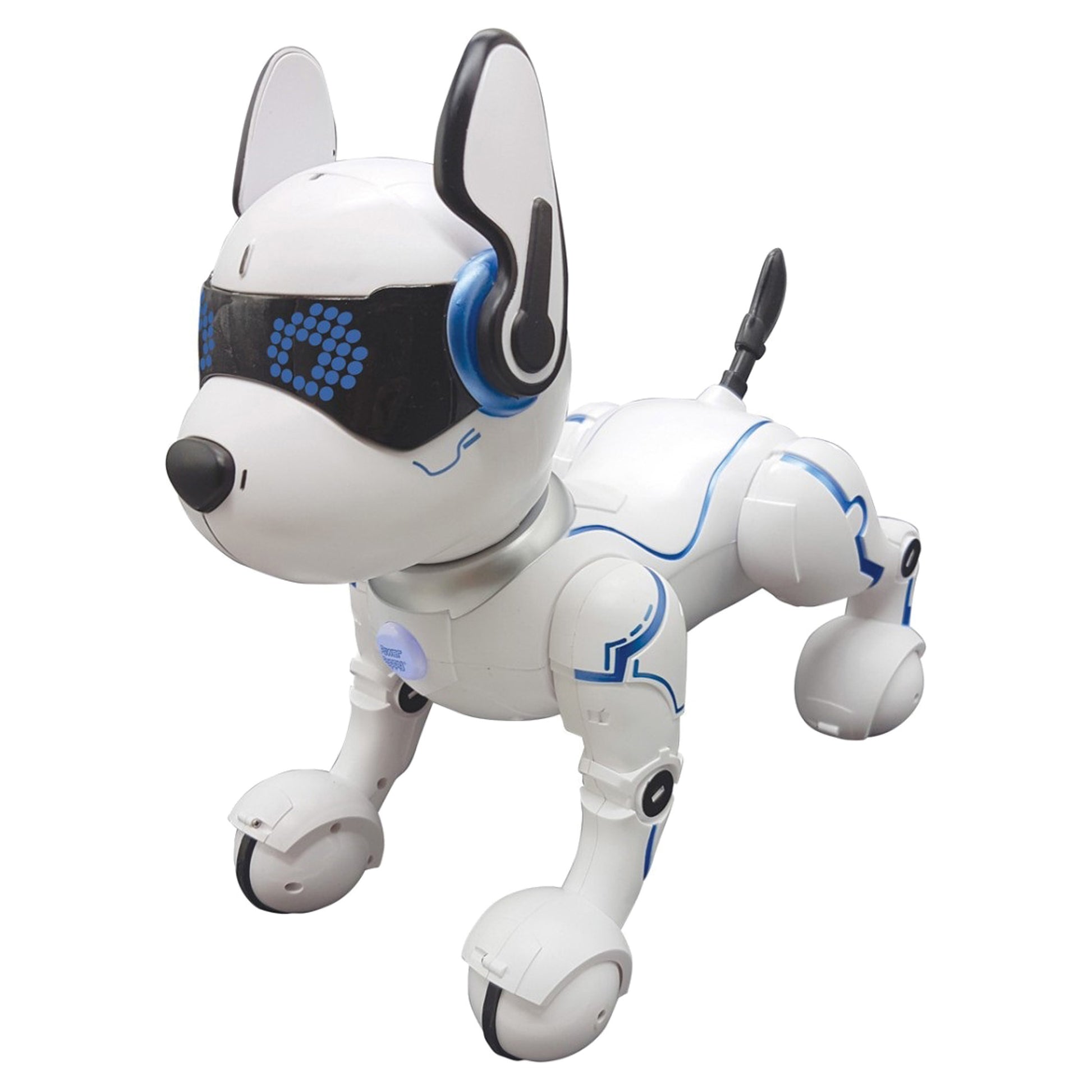 Lexibook Power Puppy Roboterhund – mit Fernbedienung, Licht und Sound – ab 4 J. – 16,0 × 25,7 × 28,0 cm