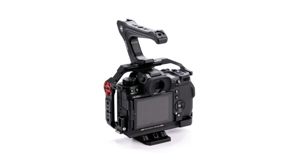 Tilta Basic Kit Halterung – Aluminium, 155 × 116 × 70 mm – für Fujifilm X-H2S – Schwarz
