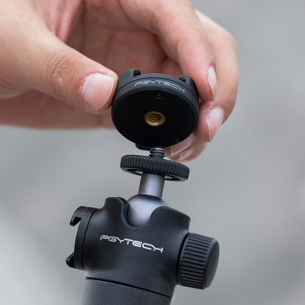 PGYTECH CapLock Quick Release Set Actioncam-Halterung – für Action-Cams