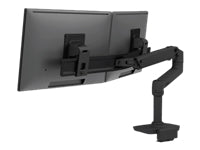 Ergotron LX Desk Dual Direct Arm LP MBK – Monitorarm, Dual, tiefer Aufbau