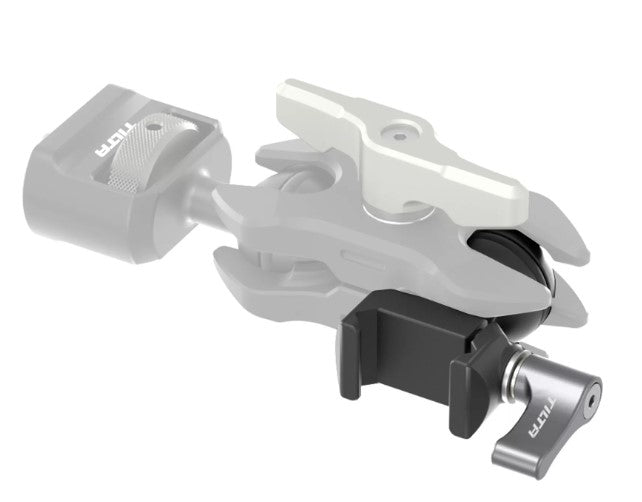 Tilta TA-NATO-BJ Montageklemme – Aluminium/Edelstahl, 76,2 × 50,8 × 50,8 mm, 77 g – Schwarz