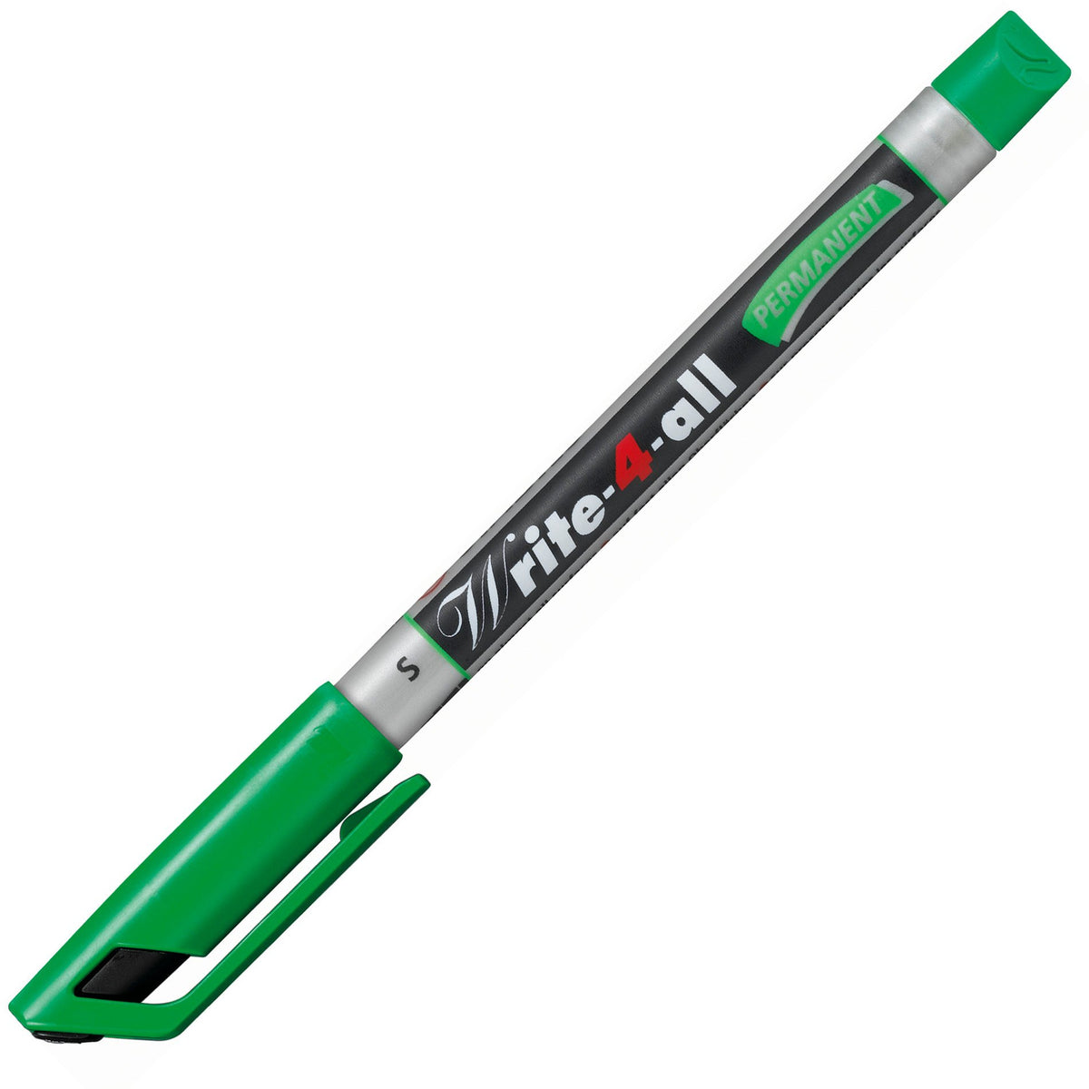 STABILO Permanentmarker – Rundspitze 0,4 mm – Grün – für Glas, Metall und Kunststoff